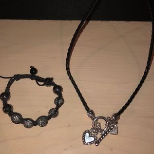 Lia Sophia necklace & bracelet